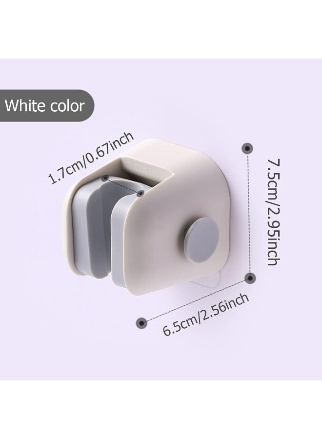 ChicAbode 2 جهاز كمبيوتر شخصي لاصق حامل دش, ذاتية اللاصق الجدار المثبتة قوس دش لرأس دش اليدوي, حامل عصا دش مقاوم للماء, حامل ذراع دش الجدار مع خطاف للحمام - Image 2